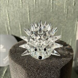Vintage - Swarovski Crystal Figurine - Hedgehog